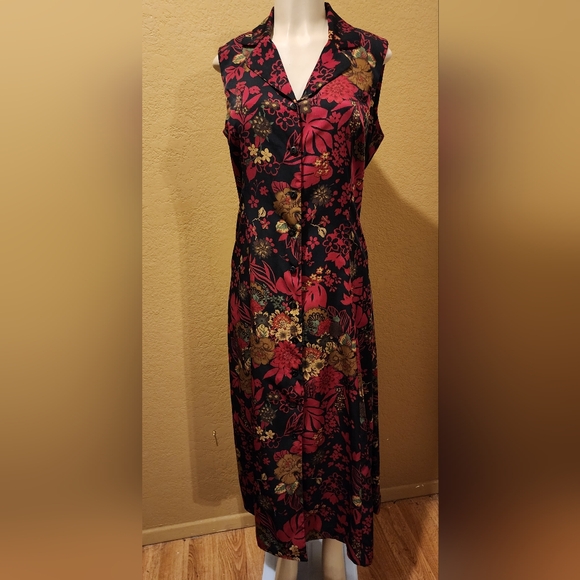 Danny & Nicole button down maxi sz 10 - Picture 1 of 4